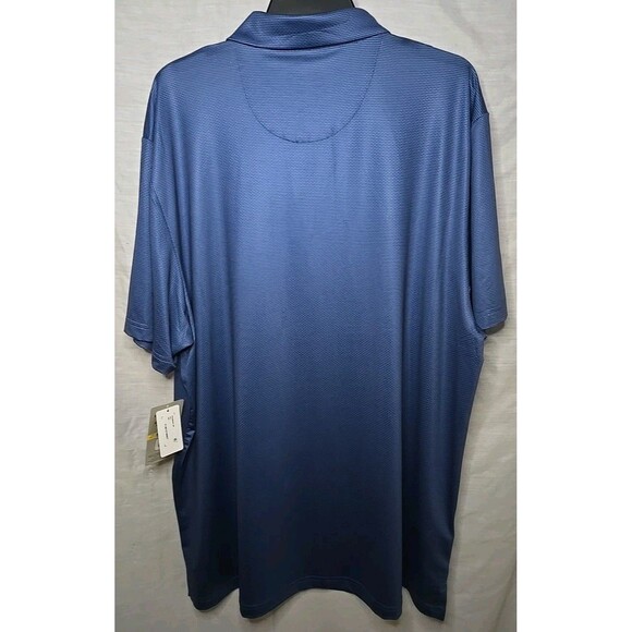 NWT PGA Tour Pro Series Stretch Polo Shirt Sz XXL True Navy - Picture 7 of 9